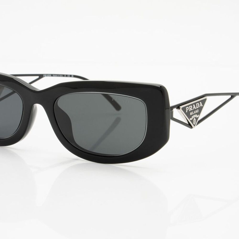Prada Rectangle Triangle Logo Sunglasses - image 5